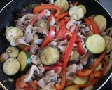 豚肉と野菜のピリ辛エスニック炒め作り方6写真