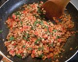 エスニック肉味噌☆キャベツにのせて作り方6写真