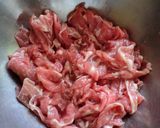 味噌炒め　作り方1写真