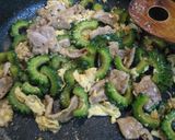真夏にピッタリ！中華風ゴーヤチャンプルー作り方8写真