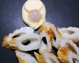 青じそ＆竹輪のこんがりマヨ焼き作り方2写真