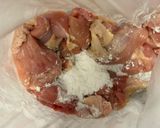 鶏もも肉と小松菜のとろり中華炒め作り方2写真