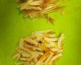 みょうがとちくわの塩ごま和え作り方1写真
