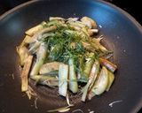 むきナスの香野菜塩炒め～♪作り方7写真