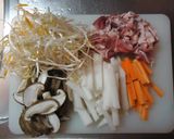 ラーメンスープの豚汁作り方1写真