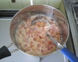 果肉ごろごろ もものジャム作り方3写真