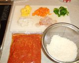 【なんちゃってパエリア　トマト味♪】作り方2写真