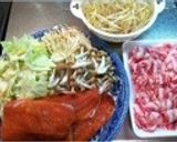 鱒（マス）と豚バラ肉のチャンチャン焼き♩作り方2写真