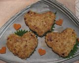 LoveLoveLoveハンバーグ♥作り方8写真