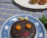 夏の思い出パンケーキ～芋虫とチョウチョ～作り方6写真