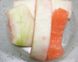 すいかの白い部分で3点盛り！作り方2写真