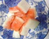 すいかの白い部分で3点盛り！作り方3写真