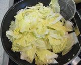 簡単☆白菜とベーコンの温サラダ作り方3写真