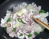 オイスターソースのイカ焼きそば作り方3写真