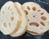れんこんハサミ焼き 鶏肉ミンチ作り方1写真