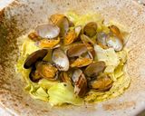 あさりとキャベツのレモンバター醤油蒸し作り方5写真