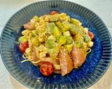 サーモンとアボカドの☆旨辛☆冷製パスタ☆作り方11写真