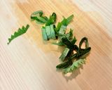 大葉とたらこのクリームそうめん作り方1写真