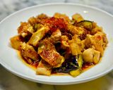 皮パリパリ鶏ももと茄子の照り焼き作り方8写真