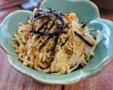 千切りキャベツのピリ辛味噌だれサラダ作り方2写真