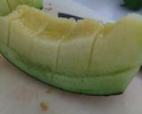 メロンじゅーす作り方1写真