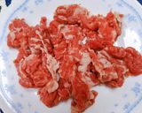 牛肉入りきんぴらごぼう美味作り方1写真