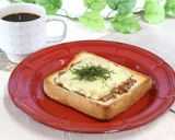 朝食におすすめ！納豆トースト作り方2写真