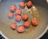 簡単&味濃い目！ナスと柔らか肉団子炒め作り方4写真