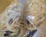 もっちり♪ナスの辛みそ冷やしスパ☆作り方7写真