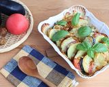 なすとトマトのチーズポテト焼きハーブ風味作り方7写真