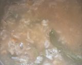 ピーマンと搾菜の雑炊作り方4写真
