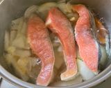 お野菜7種栄養満点!石狩鍋風煮作り方4写真