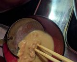 簡単★昼食「茄子とじゃがいものお味噌汁」作り方4写真