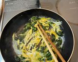 超時短！ほうれん草と卵のバター炒め♪作り方4写真