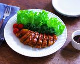 レンジで！鶏むね肉のカレー照り焼きチキン作り方10写真