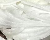 【酒のつまみ】穂先メンマの新玉ねぎ和え作り方1写真