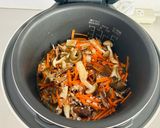 サンマ缶ときのこの炊き込みご飯作り方6写真