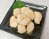 鶏ささみのしっとりつるりん焼き♪梅酢だれ作り方7写真