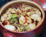 簡単手間無し☆白菜と棒湯葉入り火鍋水餃子作り方10写真