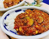 簡単♪夏野菜たっぷりのトマトカレー作り方10写真