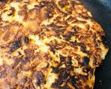 米粉のお好み焼き●豚玉もやし納豆作り方3写真