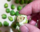 芽キャベツとベーコンのオイルパスタ作り方1写真