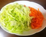 レンジで簡単！春キャベツとツナの和え物作り方1写真