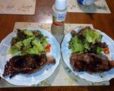 肉汁たっぷりの柔らかい✨ステーキ✨☺⛄作り方51写真