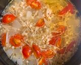 冬瓜とトマトの中華風スープ作り方6写真
