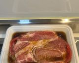 豚の生姜焼き　桃屋のきざみしょうが使用作り方1写真
