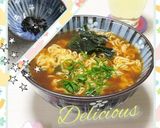 即席麺🍜に乾燥わかめ1mg作り方5写真