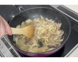 新玉ねぎと豚肉の他人丼★動画あり★作り方13写真