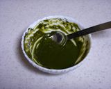 かわいい白玉のせ*抹茶フラッペ作り方2写真