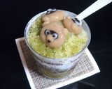 かわいい白玉のせ*抹茶フラッペ作り方16写真